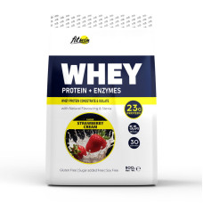 FitWin Whey Protein + Enzymes (900 g, matcha-berry)