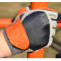 Рукавички для фітнесу MadMax MFG-850 Crazy Grey/Orange L