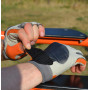 Рукавички для фітнесу MadMax MFG-850 Crazy Grey/Orange L