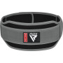 Пояс для важкої атлетики RDX RX5 Double Belt неопреновий Grey S