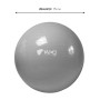 Мяч для фитнеса (фитбол) WCG 75 Anti-Burst 250кг Серый + насос