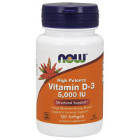 Vitamin D-3 5000 IU (120 softgels)