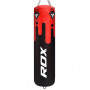 Боксерский мешок RDX Leather Black/Red 1.5м, 45-55кг