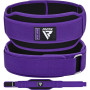 Пояс для важкої атлетики RDX RX5 Double Belt неопреновий Purpel S Пояс для важкої атлетики RDX RX5 Double Belt неопреновий Purpel S
