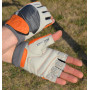 Рукавички для фітнесу MadMax MFG-850 Crazy Grey/Orange XXL