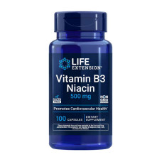 Vitamin B3 Niacin 500 mg (100 caps)