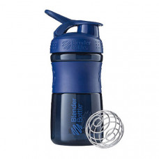 Спортивний пляшок-шейкер BlenderBottle SportMixer 20oz/590ml Navy (ORIGINAL)