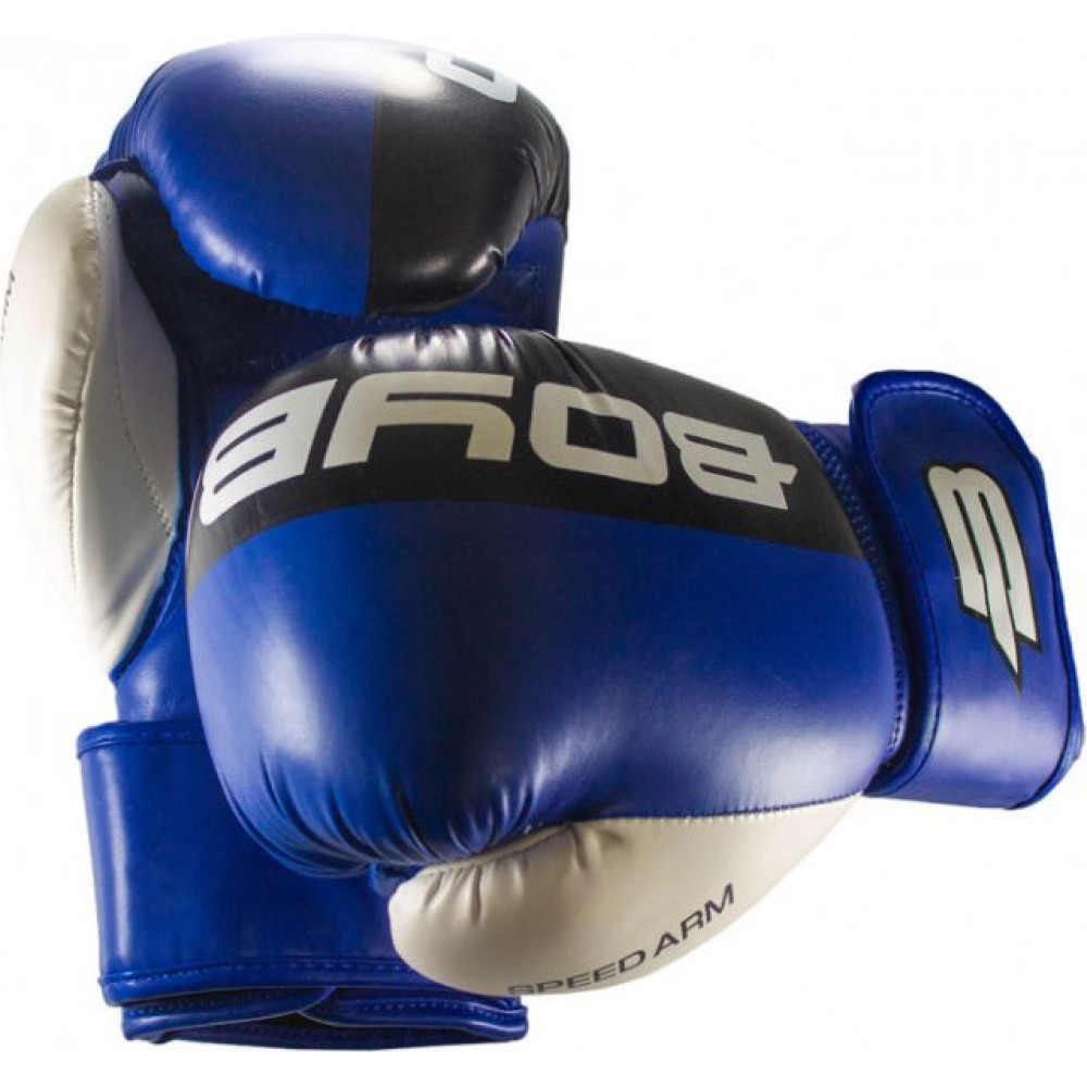 Боксерские перчатки BoyBo Speed Arm 12 OZ Синие