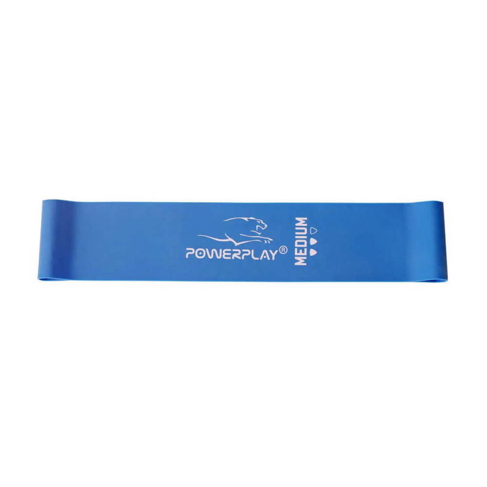 Резинка для фитнеса PowerPlay 4114 Mini Power Band Medium синяя (7,5 кг) Резинка для фитнеса PowerPlay 4114 Mini Power Band Medium синяя (7,5 кг)