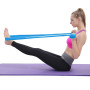 Лента-эспандер для фитнеса и реабилитации U-POWEX Fitness band 0.4мм. (6.8 кг) Blue Лента-эспандер для фитнеса и реабилитации U-POWEX Fitness band 0.4мм. (6.8 кг) Blue