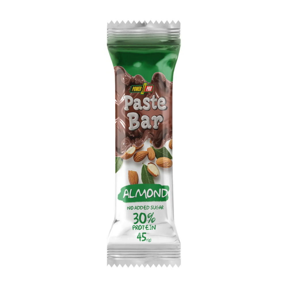 Power Pro Paste Bar (45 g, мигдаль) Power Pro Paste Bar (45 g, мигдаль)