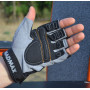 Рукавички для фітнесу MadMax MFG-871 Damasteel Grey/Black XXL