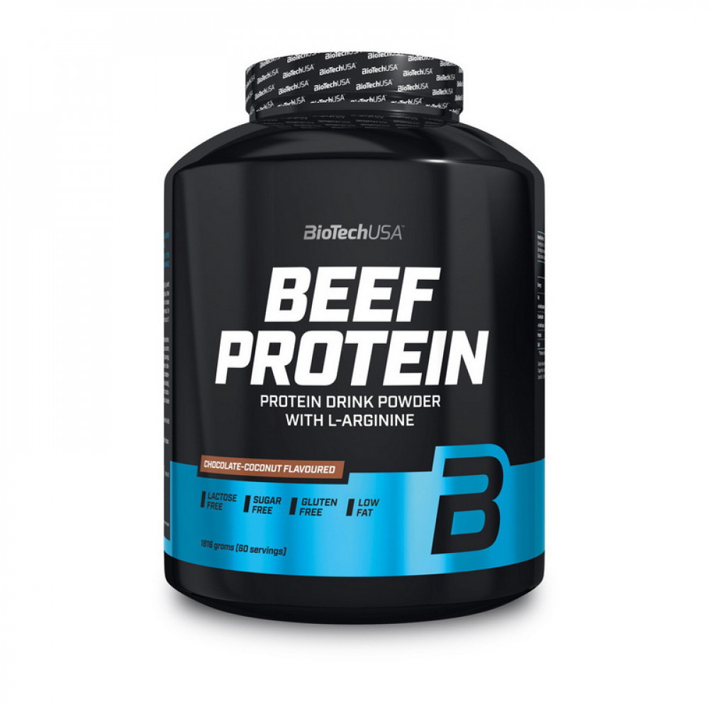 BEEF Protein (1,8 kg, strawberry)