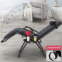 Раскладное кресло шезлонг садовый Zero Gravity WCG R-03 + матрас