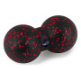 Масажний набір PowerPlay PP_4015 EPP Foam Roller Set 4in1 (2-ва роли + 2-ва м'ячі) Чорно-червоний