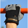 Рукавички для фітнесу MadMax MFG-871 Damasteel Grey/Black XXL