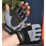 Рукавички для фітнесу MadMax MFG-871 Damasteel Grey/Black XXL
