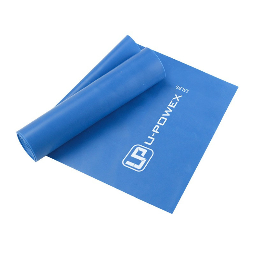Лента-эспандер для фитнеса и реабилитации U-POWEX Fitness band 0.4мм. (6.8 кг) Blue Лента-эспандер для фитнеса и реабилитации U-POWEX Fitness band 0.4мм. (6.8 кг) Blue