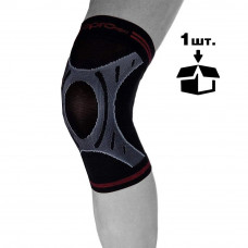 Наколінник спортивний OPROtec Knee Sleeve TEC5736-XL Чорний XL