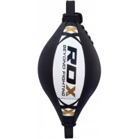 Боксерская груша на растяжке RDX White New с резиновым жгутом