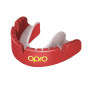 Капа OPRO Gold Braces Red / Pearl