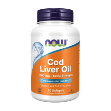 Cod Liver Oil 1000 mg extra strength (90 softgels)