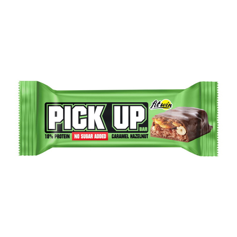 FitWin Pick Up Bar No Sugar Added (45 g, caramel hazelnut) FitWin Pick Up Bar No Sugar Added (45 g, caramel hazelnut)