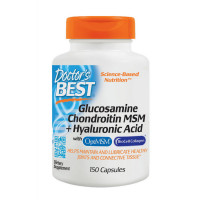 Glucosamine Chondroitin MSM + Hyaluronic Acid (150 caps)
