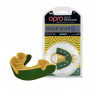 Капа OPRO Junior Silver Green / Gold