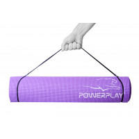 Коврик для фитнеса и йоги PowerPlay 4010 фиолетовый