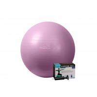 Мяч для фитнеса PowerPlay 4001 75см Фиолетовый + насос