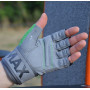 Рукавички для фітнесу MadMax MFG-860 Wild Grey/Green XL