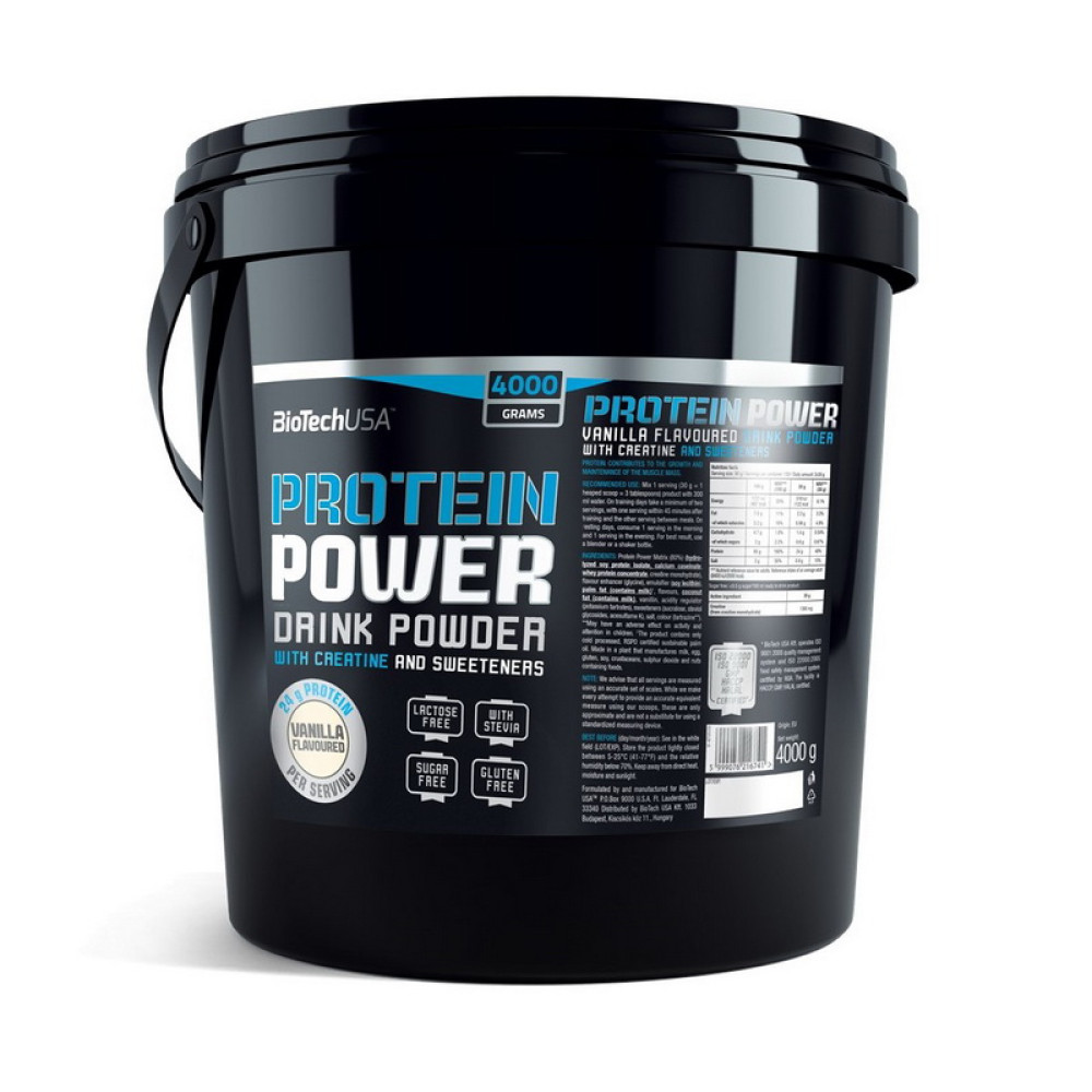 BioTech Protein Power (4 kg, vanilla) BioTech Protein Power (4 kg, vanilla)