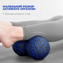 Масажний м'яч подвійний PowerPlay PP-4352 Epp foam peanut ball (d8*16cm.) Чорно/Синій Масажний м'яч подвійний PowerPlay PP-4352 Epp foam peanut ball (d8*16cm.) Чорно/Синій