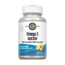Omega 3 Molecularly Distilled Fish Oil (60 softgel)