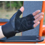 Рукавички для фітнесу MadMax MFG-269 Professional Exclusive Black M