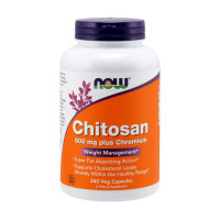 NOW Chitosan 500 mg plus Chromium (240 veg caps)