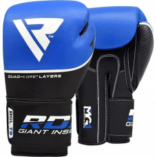 Боксерские перчатки RDX Quad Kore Blue 10 ун.