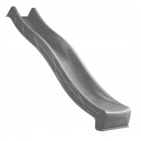 Детская горка пластиковая 3 м (Бельгия) антрацитовая