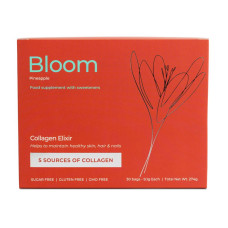 Bloom Collagen Elixir (30*9,1 g bags, pineapple)