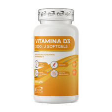 Vitamin D3 2000 IU (60 caps)
