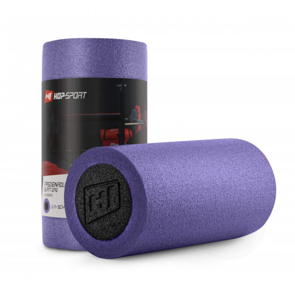 Массажный ролик Hop-Sport EPE 30 см Фиолетовый