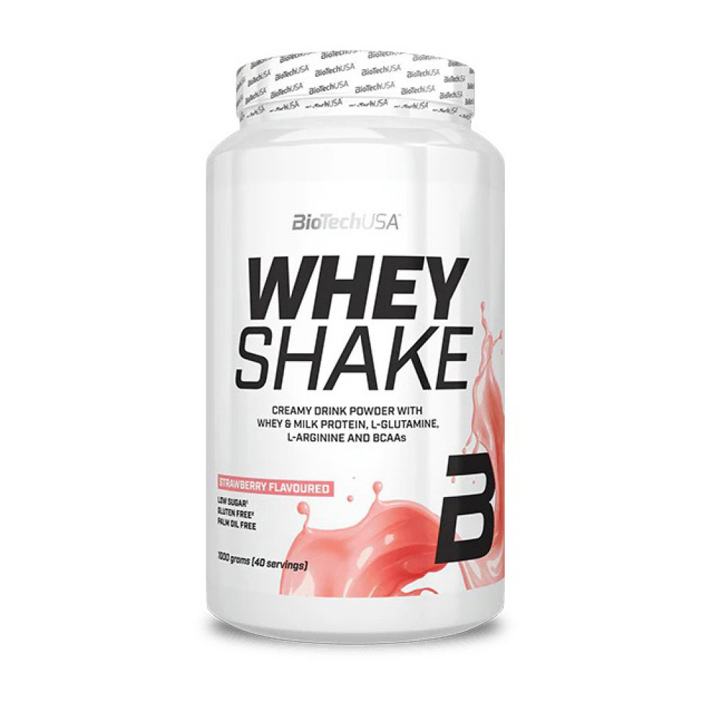 BioTech Whey Shake (1 kg, strawberry) BioTech Whey Shake (1 kg, strawberry)
