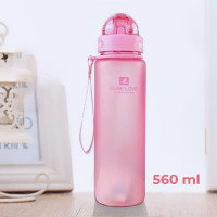 Пляшка для води CASNO 560 мл MX-5029 Рожева