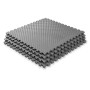 Мат татами ласточкин хвост WCG EVA 100x100x2 см Мат-пазл Серо-черный