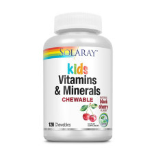 Kid`s Vitamin & Minerals (120 chewables, black cherry)