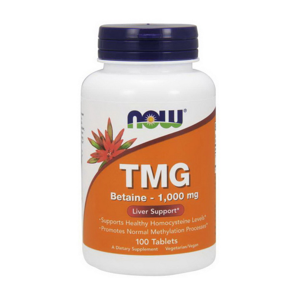 NOW TMG Betaine - 1,000 mg (100 tab) NOW TMG Betaine - 1,000 mg (100 tab)