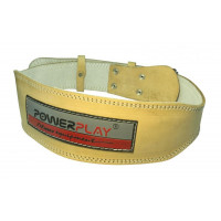 Пояс для важкої атлетики PowerPlay 5084 Світло коричневе XS