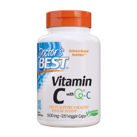 Vitamin C with QC 500 mg (120 veg caps)