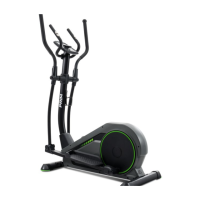 Орбитрек Hop-Sport HS-120C Prim черно-зеленый + мат